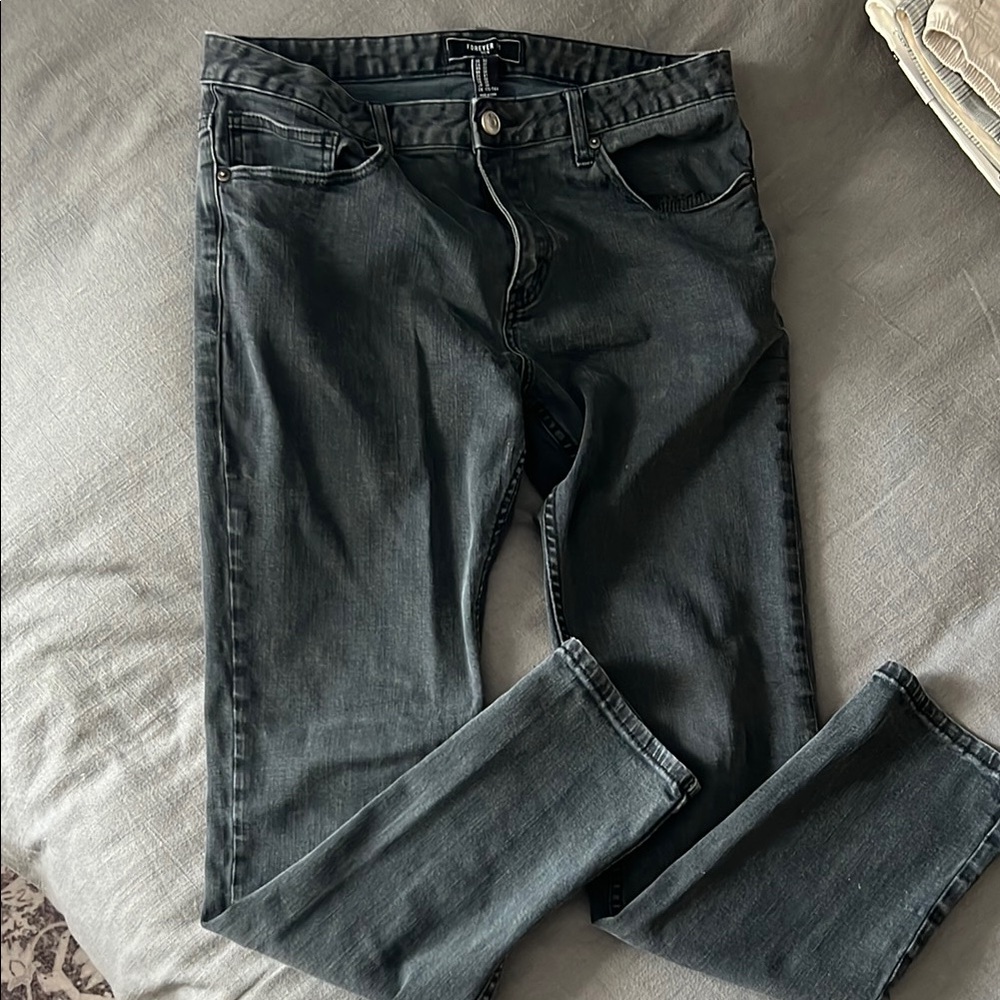 Black Denim Jeans
